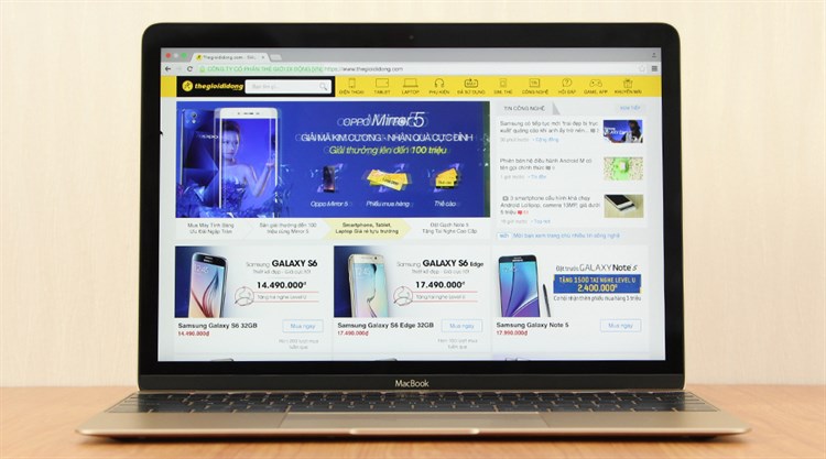 Laptop Apple Macbook 12" Core M 1.1G/8GB/256GB/MacOS