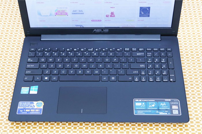 Laptop Asus X553MA N2840/2GB/500GB/Win 8.1 Màu Đen