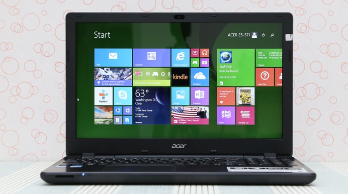 Laptop Acer Aspire E5 571 i5 5200U/4GB/500GB/Win8.1 Màu Đen