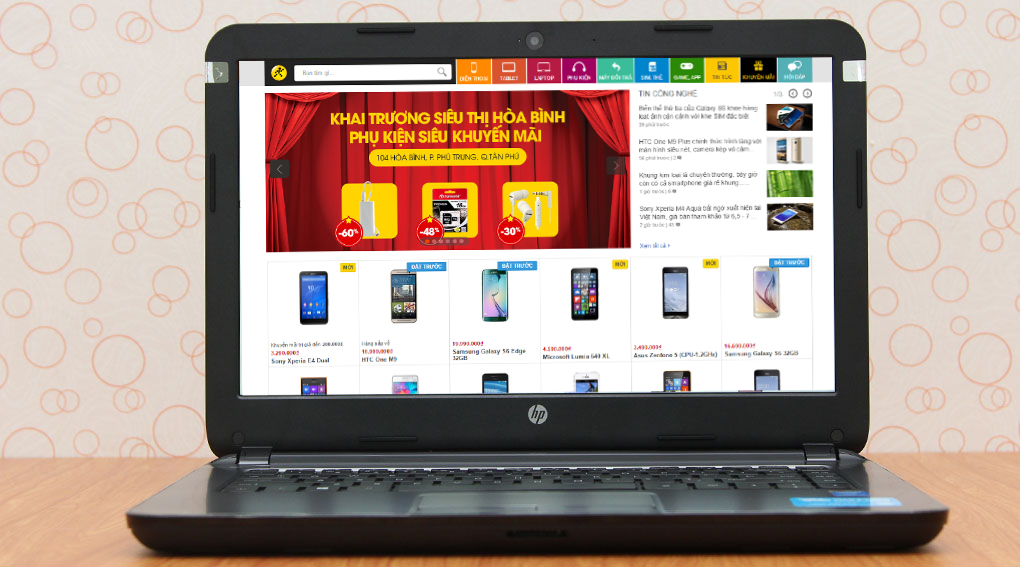 Laptop HP 14 r251TU N3540/2GB/500GB/Win8.1 Màu Bạc