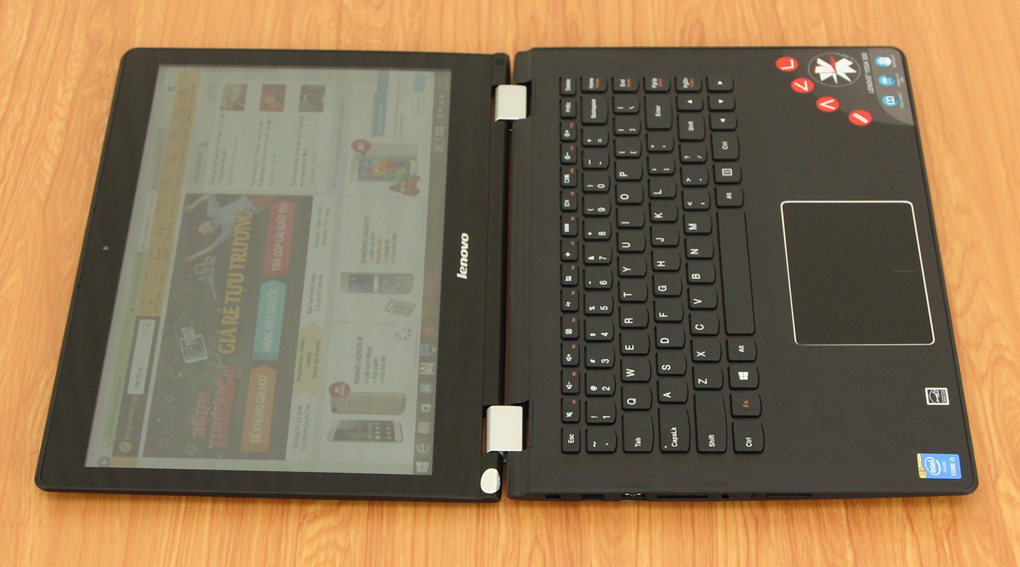 Laptop Lenovo Yoga 500 i3 4030U/4G/500G/Win8.1 Màu Đen