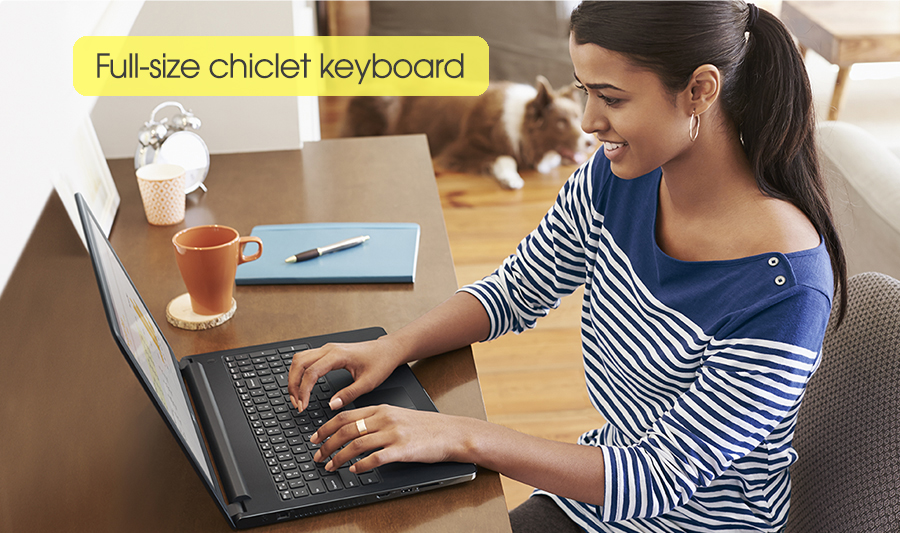 <p>B&agrave;n ph&iacute;m dạng chiclet với khoảng c&aacute;ch ph&iacute;m hợp l&yacute; gi&uacute;p người d&ugrave;ng thoải mải khi thao t&aacute;c. T&iacute;ch hợp th&ecirc;m b&agrave;n ph&iacute;m số dễ d&agrave;ng c&ocirc;ng việc nhập liệu cho người sử dụng văn ph&ograve;ng.</p>