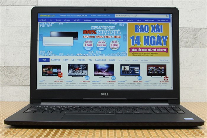 Laptop Dell Inspiron 3551 Celeron N2840/2GB/500GB/Win8.1 Màu Đen