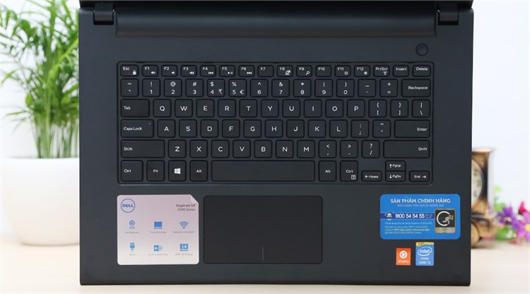 Laptop Dell Inspiron 3442 i3 4005U/2G/500G/Win8.1/Office365 Màu Đen