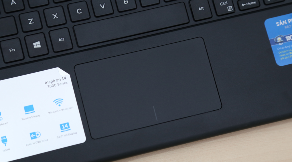 Laptop Dell Inspiron 3442 i3 4005U/2G/500G/Win8.1/Office365 Màu Đen