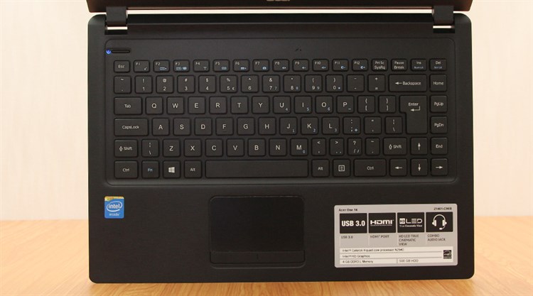 Laptop Acer Aspire Z1401 N2940/2GB/500GB/Win8.1 Màu Đen