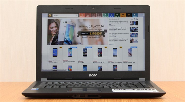 Laptop Acer Aspire Z1401 N2940/2GB/500GB/Win8.1 Màu Đen