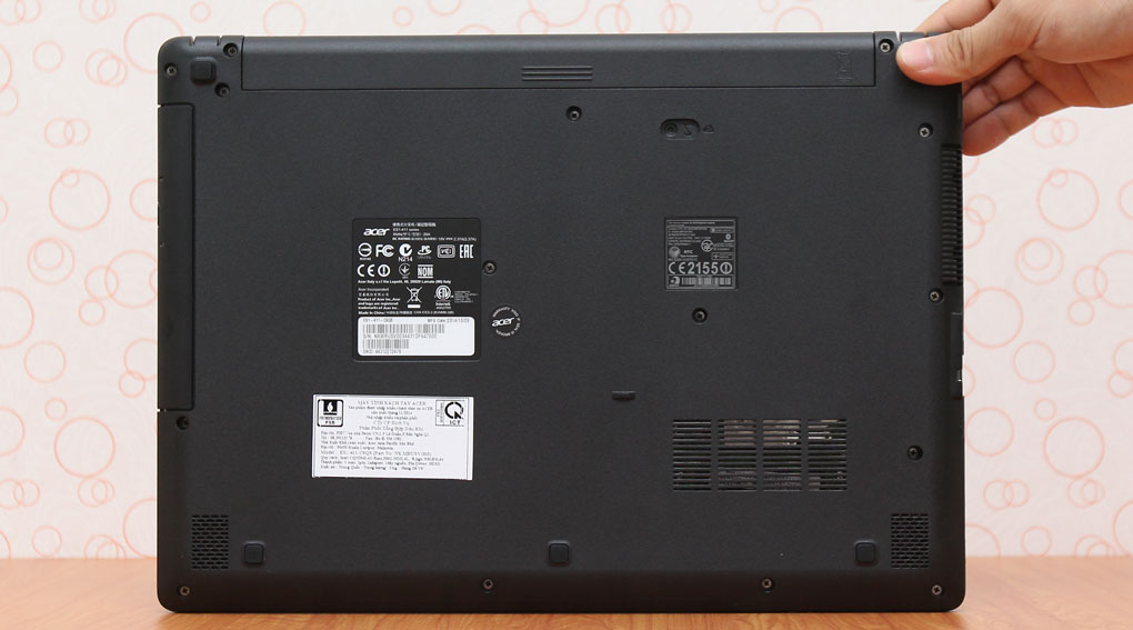 Laptop Acer Aspire ES1 411 N3540/2G/500G/Win8 Màu Đen