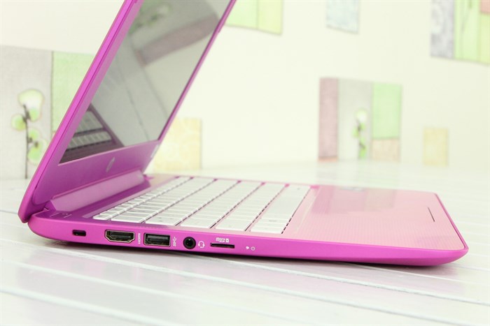 Laptop HP Stream 13 N2840/2GB/32GB/Win8.1/Xanh Màu Tím hồng