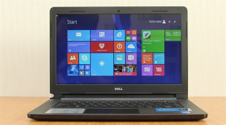 Laptop Dell Inspiron 3458 i3 4005U/4G/500G/Win8.1 Màu Đen