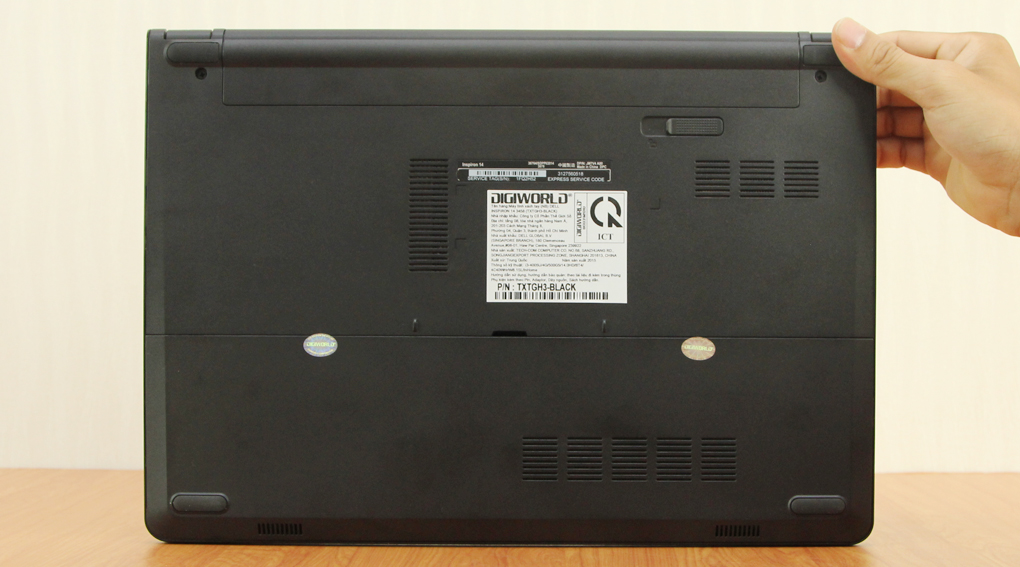 Laptop Dell Inspiron 3458 i3 4005U/4G/500G/Win8.1 Màu Đen