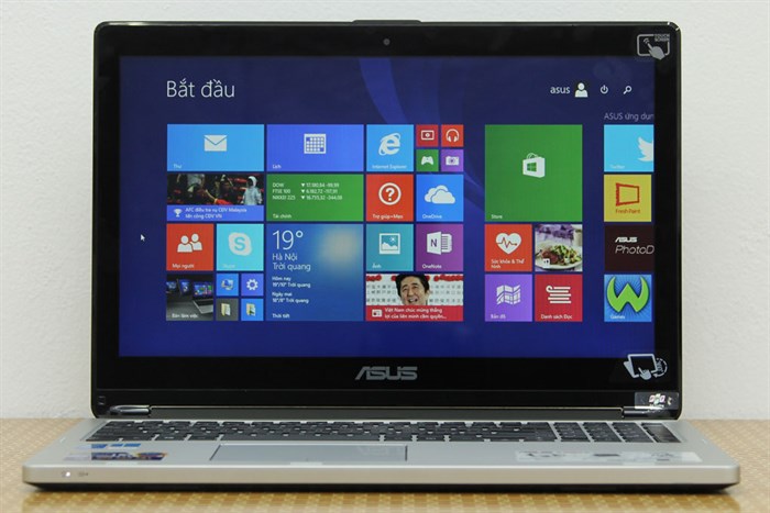 Laptop Asus TP500LB i5 5200U/4GB/1TB/2G 940M/Win8.1 Màu Bạc
