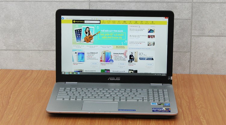 Laptop Asus N551JX i7 4720HQ/8GB/1TB/128GB/4GB 950M/Win8.1 Màu Xám