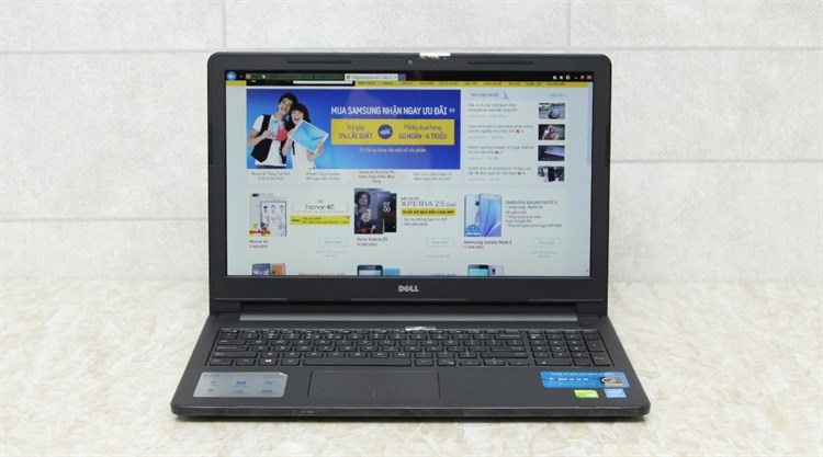 Laptop Dell Inspiron 3558 i5 5200U/4GB/500GB/VGA2GB/Win8.1 Màu Đen