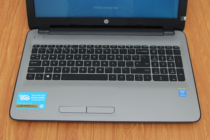 Laptop HP 15 ac152TU i3 5005U/4GB/500GB/Win10 Màu Bạc