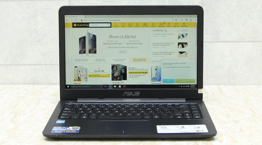 <p>M&agrave;n h&igrave;nh chuẩn HD 14 inch với c&ocirc;ng nghệ Splendid độc quyền h&atilde;ng Asus cho bạn trải nghiệm h&igrave;nh ảnh v&ocirc; c&ugrave;ng th&uacute; vị.</p>