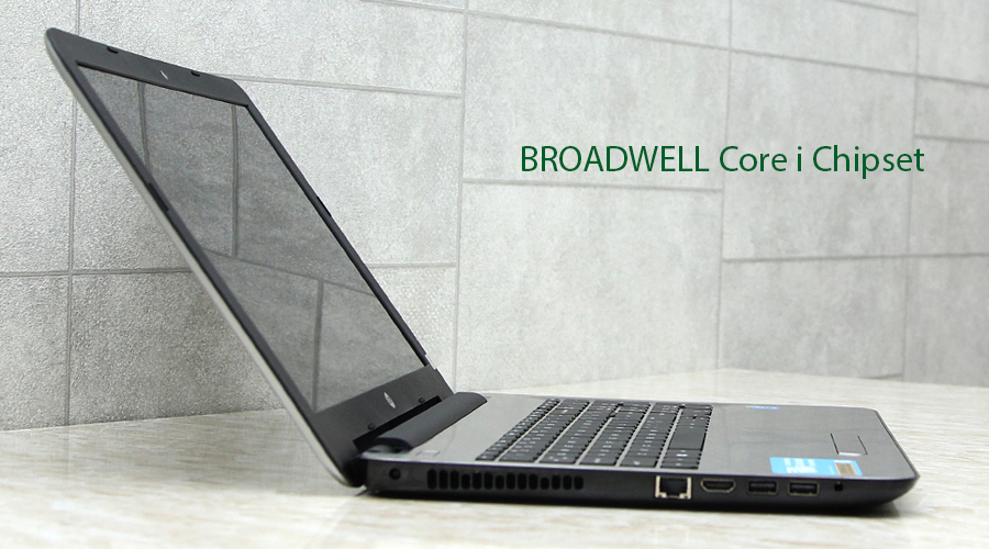 <p>Trang bị chip Core i thế hệ 5 Broadwell mạnh mẽ v&agrave; tiết kiệm điện.</p>