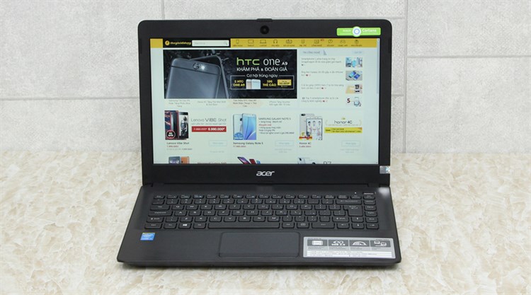 Laptop Acer Aspire Z1402 30BA i3 5005U/4GB/500GB/Win10 Màu Đen