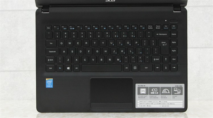 Laptop Acer Aspire Z1402 30BA i3 5005U/4GB/500GB/Win10 Màu Đen