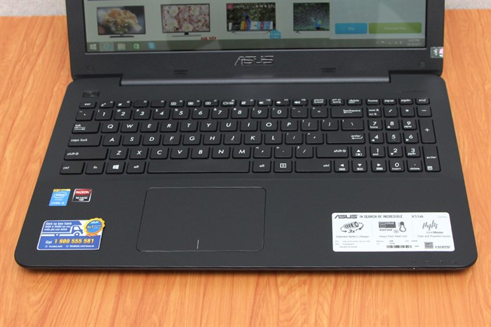Laptop Asus X554LP i5 4210U/4GB/500GB/1GB M230/Win8.1 Màu Đen