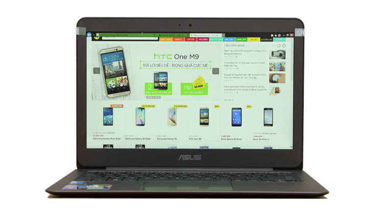 Laptop Asus Zenbook UX305FA M 5Y10/8GB/128GB/Win10 Màu Đen