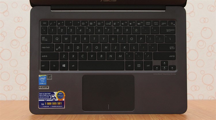 Laptop Asus Zenbook UX305FA M 5Y10/8GB/128GB/Win10 Màu Đen