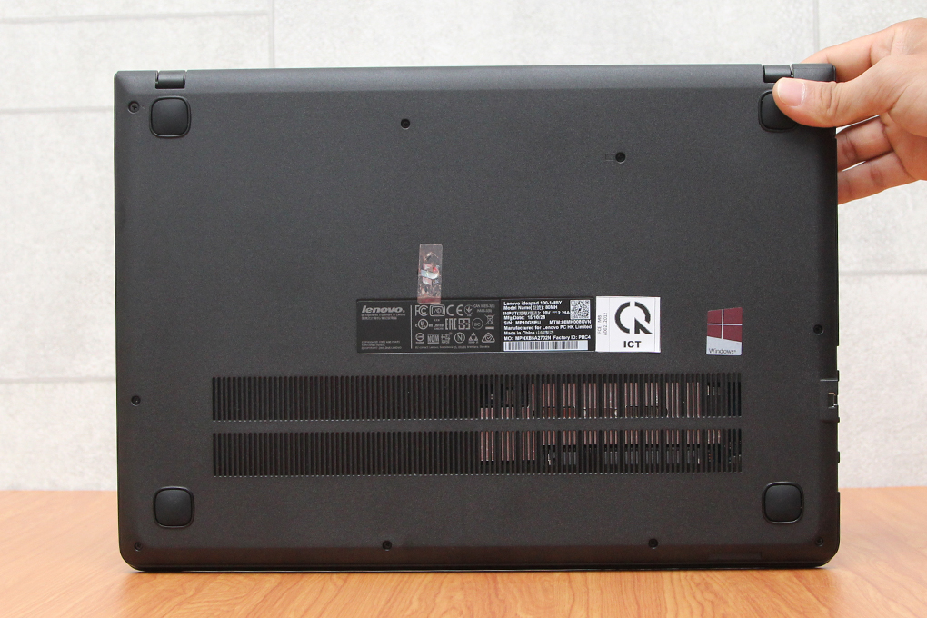 Laptop Lenovo IdeaPad 100 14IBY N2840/2GB/500GB/Win10 Màu Đen