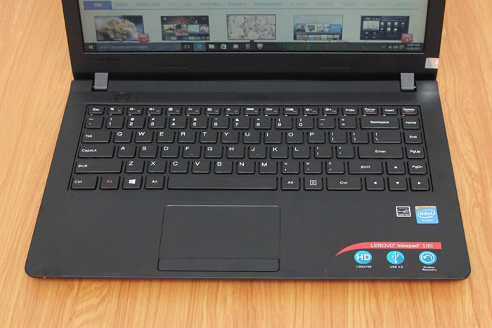 Laptop Lenovo IdeaPad 100 14IBY N2840/2GB/500GB/Win10 Màu Đen
