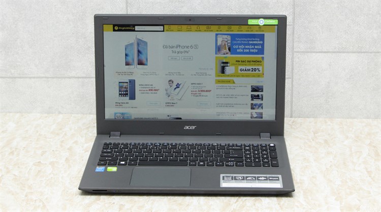 Laptop Acer E5 573G i5 5200U/4GB/500GB/VGA2GB/Win10