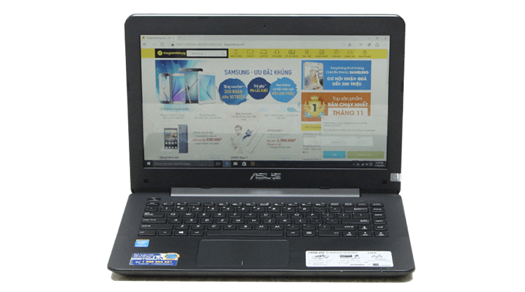 Laptop Asus F454LA i3 4005U/4GB/500GB/Win10 Màu Đen