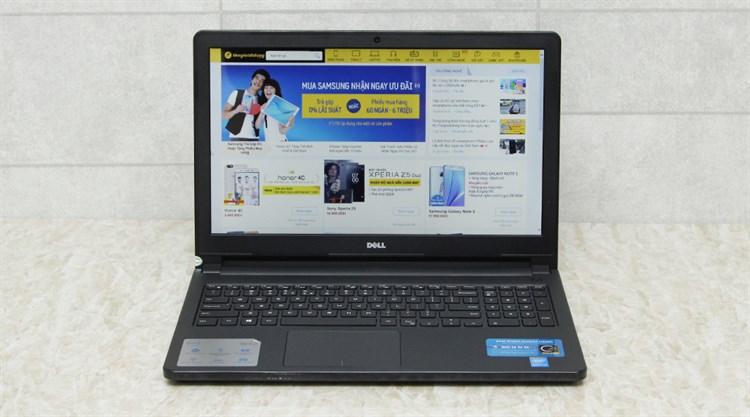 Laptop Dell Inspiron 5558 i5 5250U/4GB/1TB/Win10 Màu Đen
