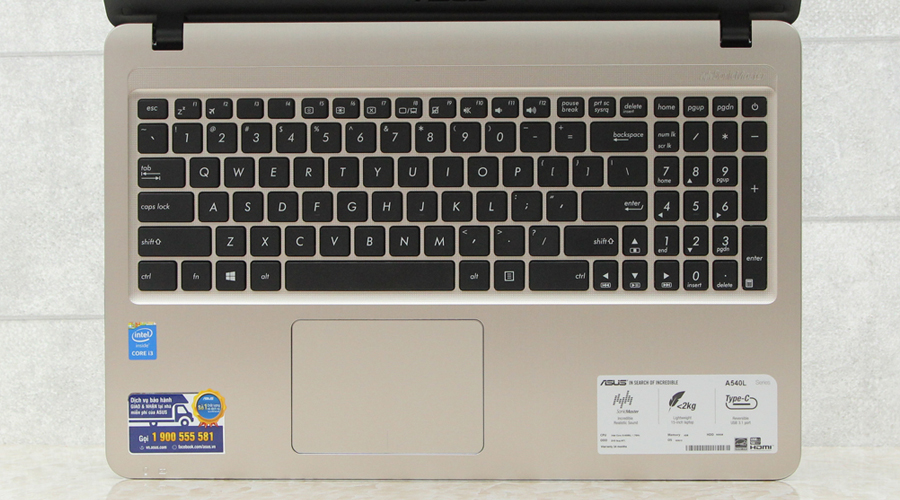 <p>B&agrave;n ph&iacute;m thiết kế dạng chiclet với khoảng c&aacute;ch ph&iacute;m hợp l&yacute;, trang bị th&ecirc;m b&agrave;n ph&iacute;m rời gi&uacute;p người d&ugrave;ng thao t&aacute;c ch&iacute;nh x&aacute;c v&agrave; nhập liệu c&aacute;c bảng t&iacute;nh dễ d&agrave;ng.</p>