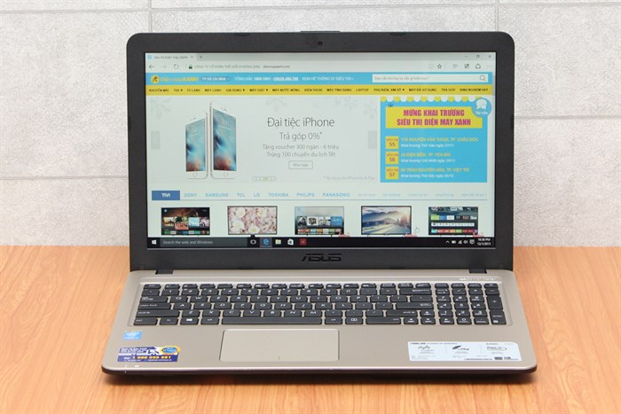 Laptop Asus A540LA i3 4005U/4GB/500GB/Win10 Màu Đen