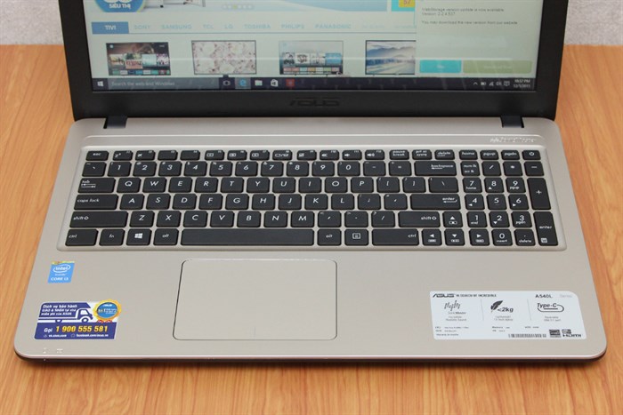 Laptop Asus A540LA i3 4005U/4GB/500GB/Win10 Màu Đen