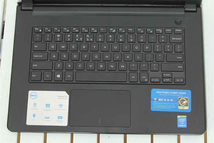 Laptop Dell Inspiron 3458 i3 4005U/4G/500G/VGA2GB/Win8.1 Màu Đen