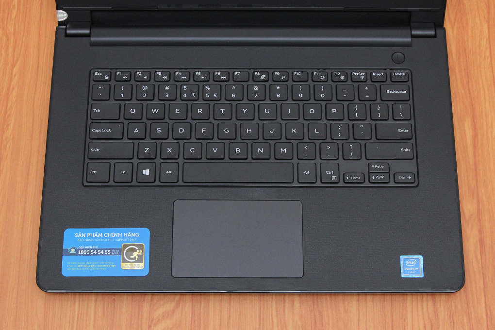 Laptop Dell Inspiron 3452 N3700/4GB/500GB/Win10 Màu Đen