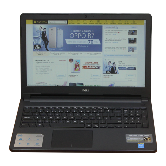 Laptop Dell Vostro 3558 i3 4005U/4GB/500GB/Win10