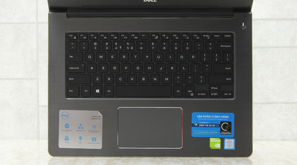 Laptop Dell Vostro 5459 i5 6200U/4GB/500GB/VGA 2GB/Win10 Màu Vàng đồng