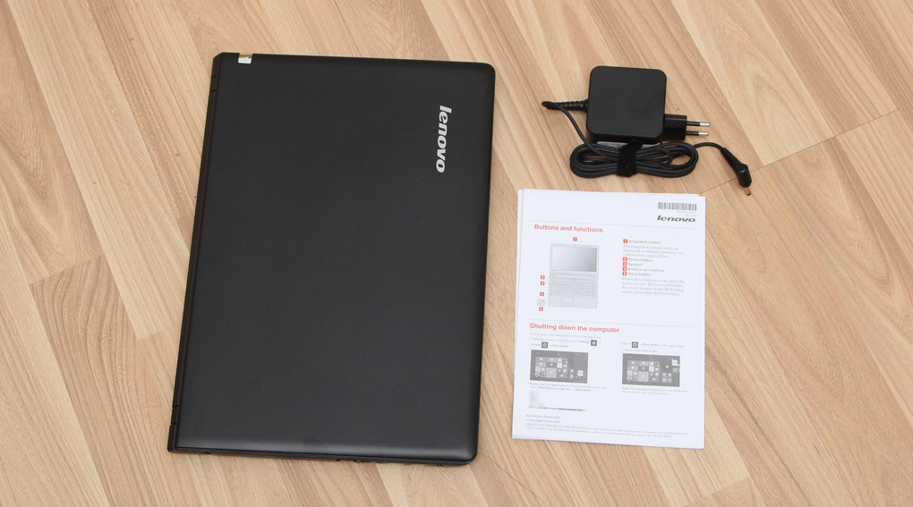 Bộ sản phẩm gồm: Sách hướng dẫn, Thùng máy, Adapter sạc