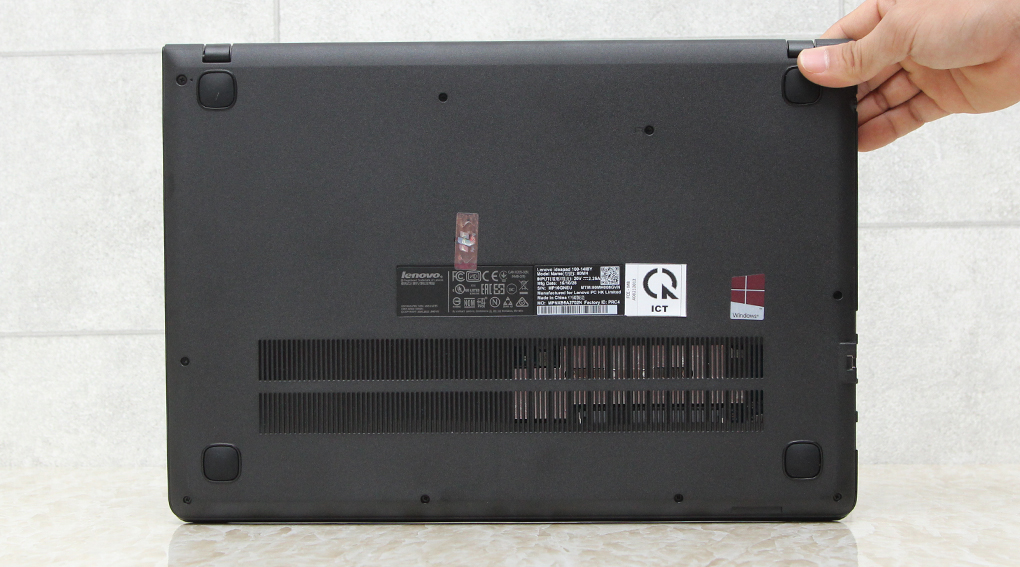 Laptop Lenovo IdeaPad 100 14IBY N3540/2GB/500GB/Win10 Màu Đen