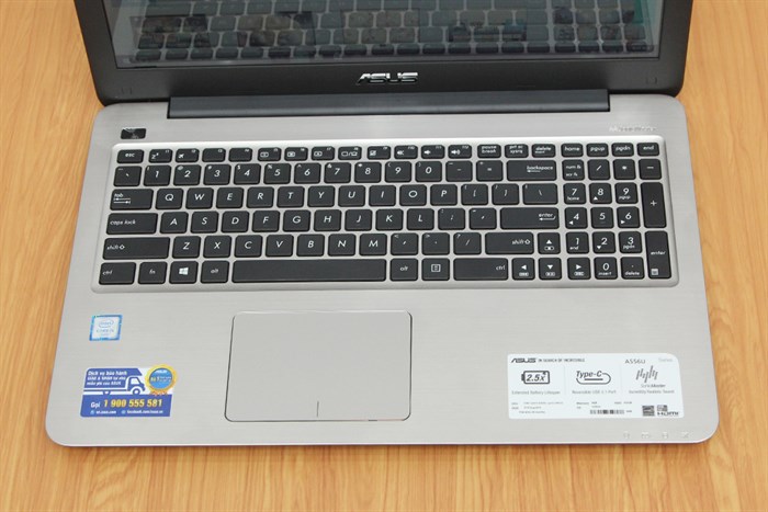 Laptop Asus A556UA i5 6200U/4GB/500GB/Win10 Màu Vàng