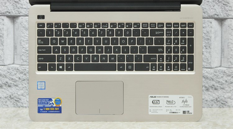 Laptop Asus A556UA i5 6200U/4GB/500GB/Win10 Màu Vàng