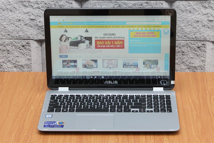 Laptop Asus TP501UA i5 6200U/4GB/500GB/Win10 Màu Bạc