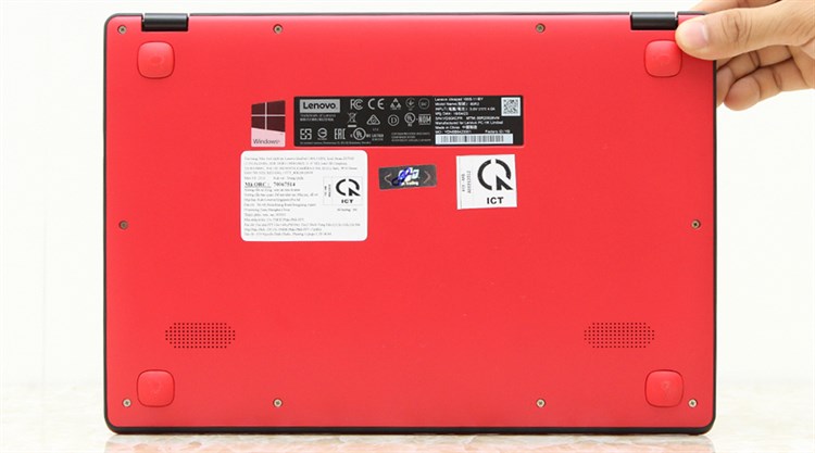 Laptop Lenovo IdeaPad 100S 11IBY Z3735/2GB/32GB/Win10 Màu Đỏ