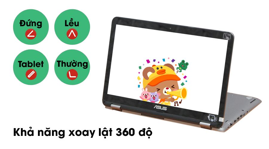 Laptop Asus TP501UB i5 6200U/4GB/500GB/2GB 940M/Win10