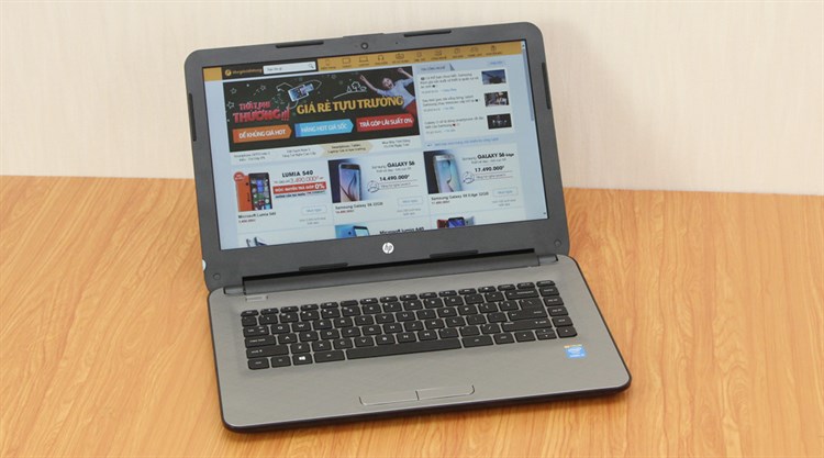 Laptop HP 14 ac180TU i5 6200U/4GB/500GB/Win10 Màu Bạc