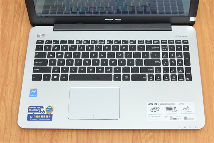 Laptop Asus K555LA i3 5005U/4GB/500GB/Win10 Màu Đen