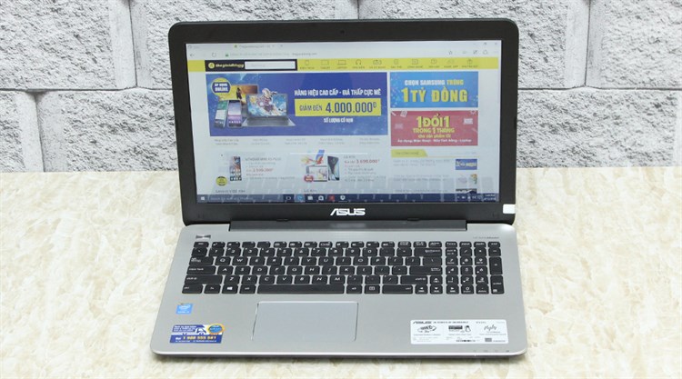 Laptop Asus K555LA i3 5005U/4GB/500GB/Win10 Màu Đen