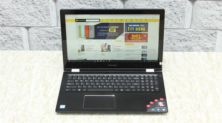 Laptop Lenovo Yoga 500 i5 6200U/4GB/500GB/Win10 Màu Đen