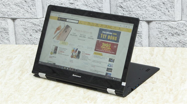 Laptop Lenovo Yoga 500 i5 6200U/4GB/500GB/Win10 Màu Đen